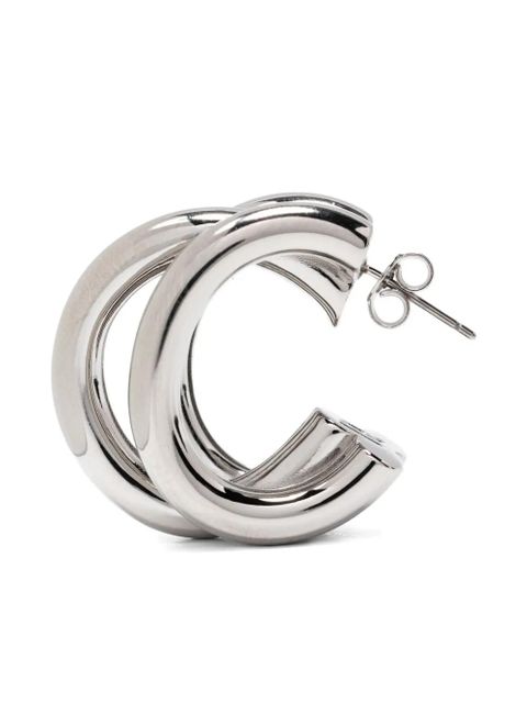 Rabanne layered-design earrings and cuff set - Silver - zdjęcie produktu nr 2