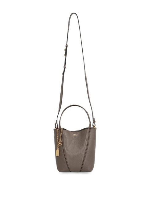Chloé small Spin tote bag - Brown