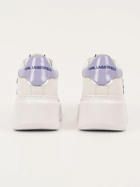 Karl Lagerfeld sneakersy skórzane ANAKAPRI damskie kolor biały KL63530N