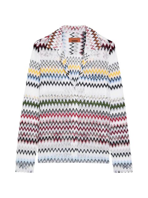 Missoni zigzag blouse - White - zdjęcie produktu nr 1