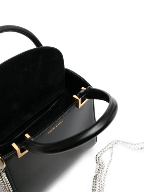Magda Butrym Zorya crystal-embellished mini bag - Black