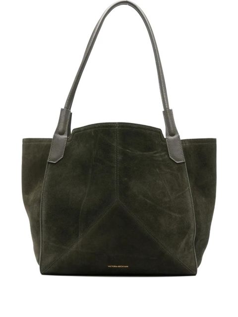 Victoria Beckham suede shoulder bag - Green - zdjęcie produktu nr 1