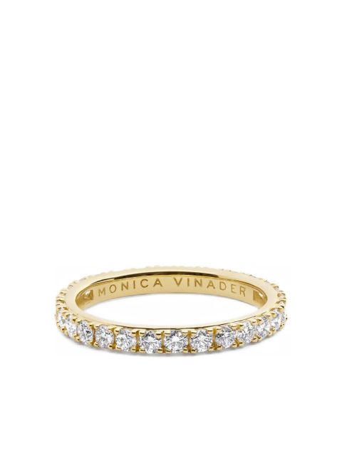 Monica Vinader Eternity diamond ring - Gold - zdjęcie produktu nr 1