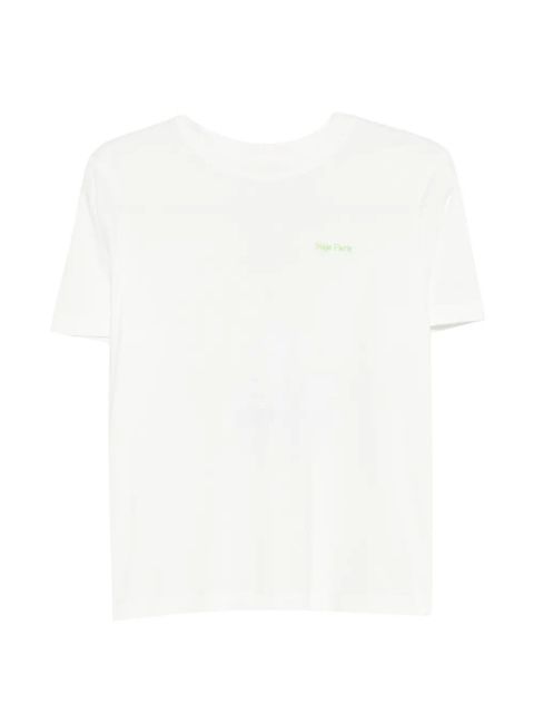 Maje logo-embroidery T-shirt - White - zdjęcie produktu nr 1