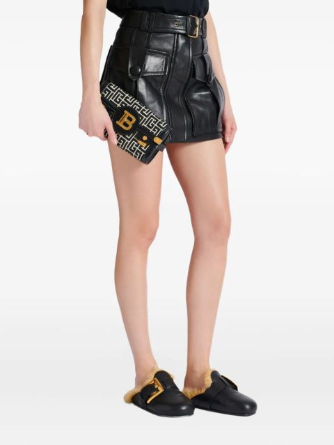 Balmain B-Buzz clutch bag - Black