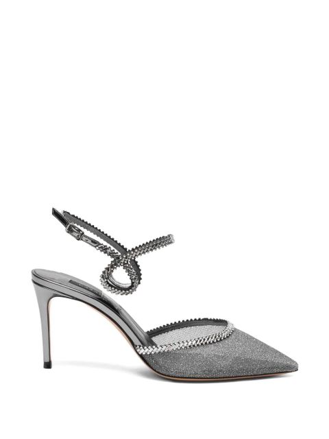 Casadei Josephine slingback pumps - Grey - zdjęcie produktu nr 1