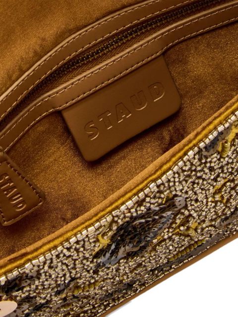 STAUD Tommy Beaded shoulder bag - Neutrals - zdjęcie produktu nr 2