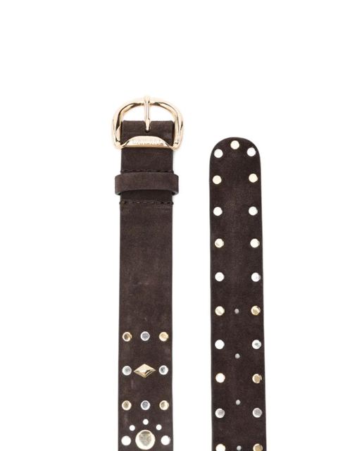 SANDRO rivet buckle belt - Brown - zdjęcie produktu nr 2