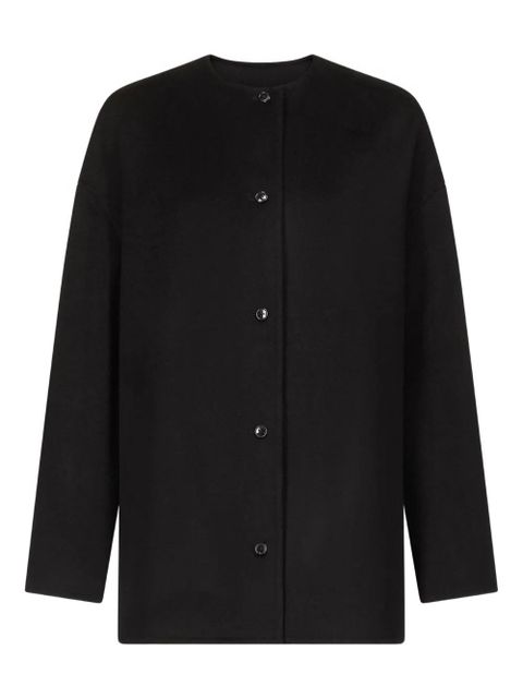 LouLou de Saison Dunne drap coat - Black - zdjęcie produktu nr 1