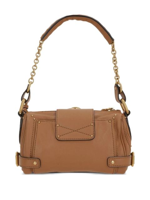 Chloé small Paddington leather tote bag - Brown