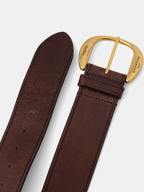 Weekend Max Mara pasek skórzany ALACCATO - zdjęcie produktu nr 1