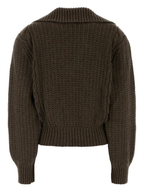 Magda Butrym cashmere sweater - Brown - zdjęcie produktu nr 2