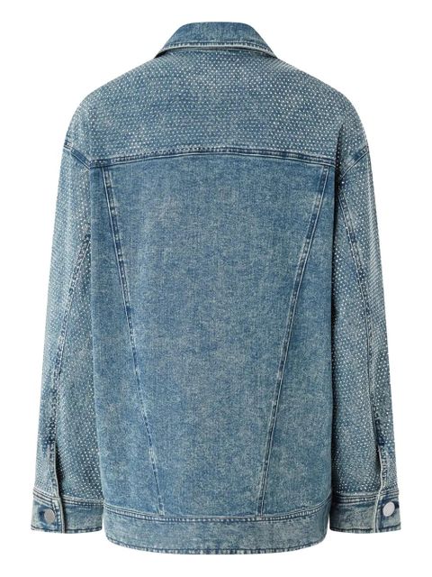 PINKO acid-wash denim jacket - Blue - zdjęcie produktu nr 2