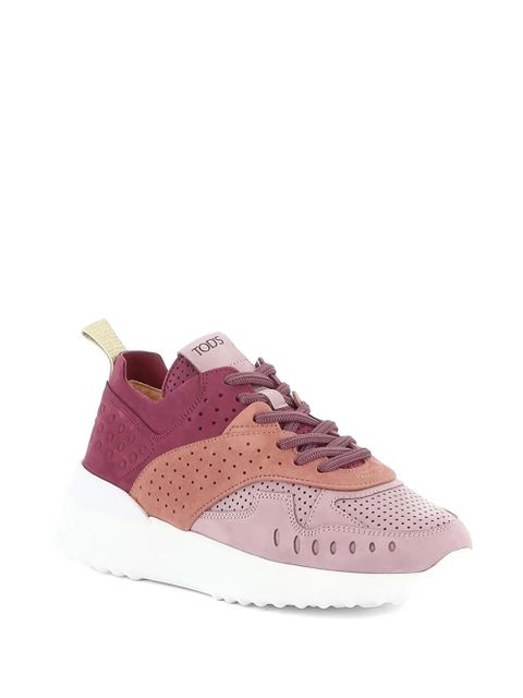 Tod's perforated lace-up sneakers - Pink - zdjęcie produktu nr 2