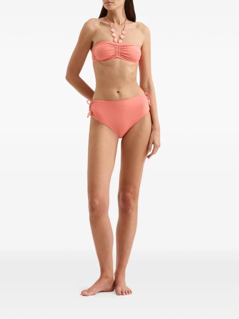 ERES Christie ruched-detail bikini bottoms - Pink