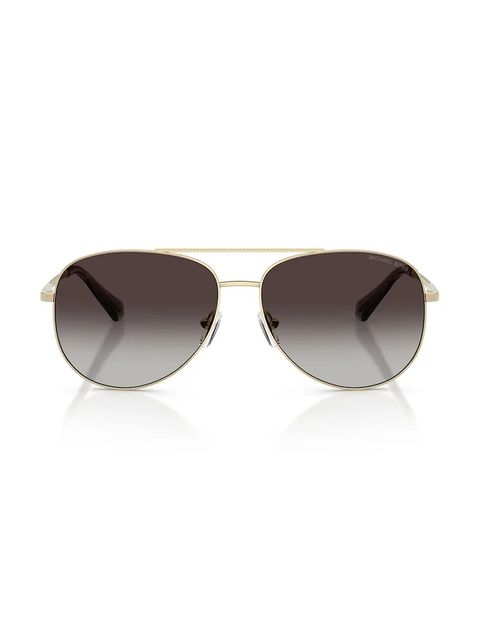 Michael Kors okulary przeciwsłoneczne damskie kolor złoty 0MK1172 - zdjęcie produktu nr 2