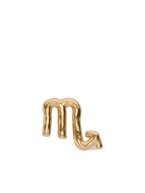 Jil Sander zodiac-sign single earring - Gold - zdjęcie produktu nr 1