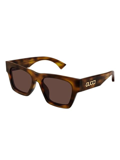 Gucci Eyewear square-frame sunglasses - Brown - zdjęcie produktu nr 2