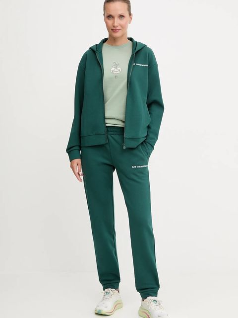 EA7 Emporio Armani dres damski kolor zielony AF10443.7W000802 - zdjęcie produktu nr 1