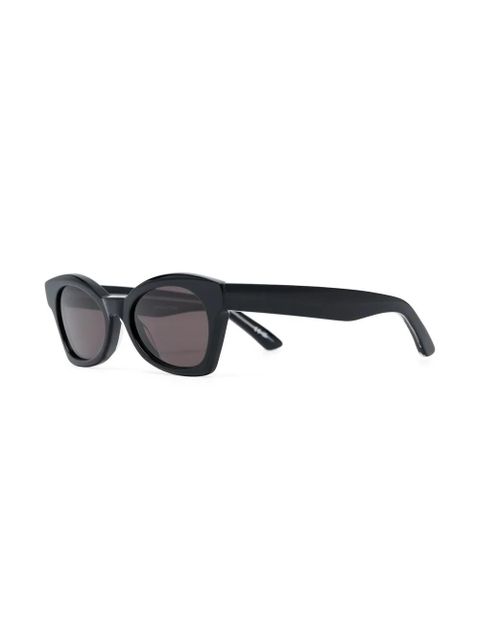 Balenciaga Eyewear logo-print square-frame sunglasses - Black - zdjęcie produktu nr 2