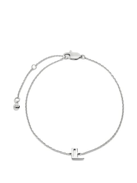 Monica Vinader initial l chain bracelet - Silver - zdjęcie produktu nr 1