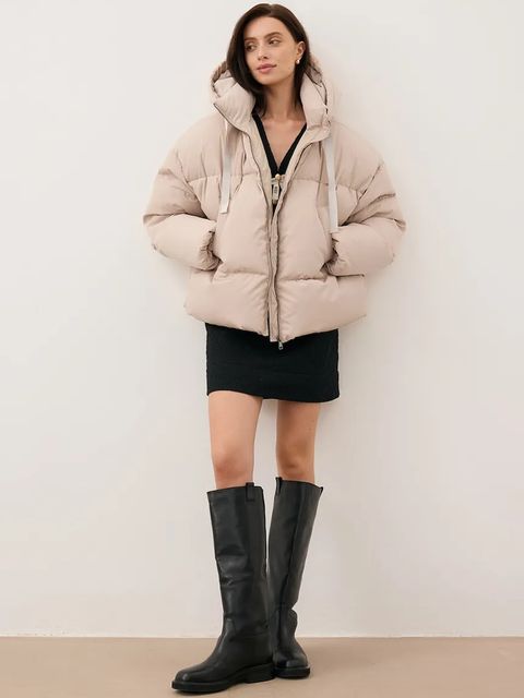 Bizuu kurtka puchowa YOKO kolor beżowy YOKO BEŻOWY