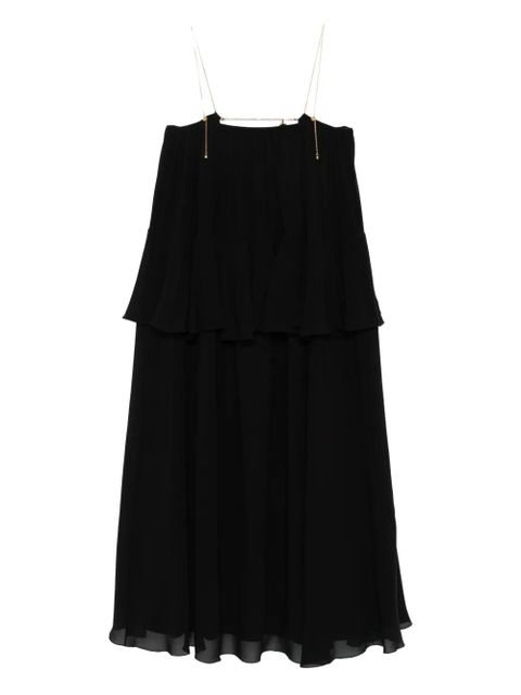 Chloé open-back maxi dress - Black - zdjęcie produktu nr 1