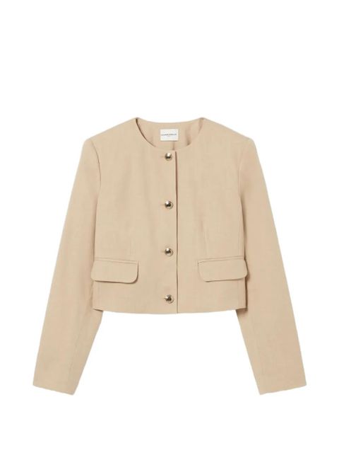 Claudie Pierlot buttoned jacket - Neutrals - zdjęcie produktu nr 1