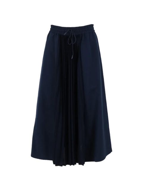 Weekend Max Mara pleated drawstring skirt - Blue - zdjęcie produktu nr 1