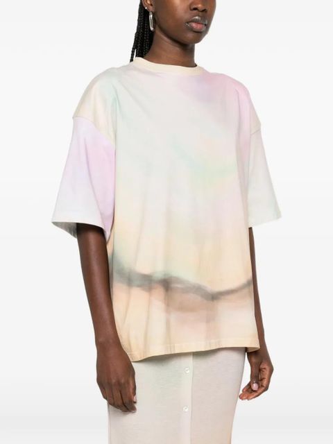 Nanushka shoulder-pads T-shirt - Neutrals