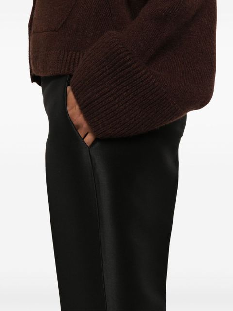 KHAITE Cam trousers - Black