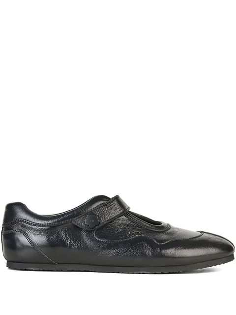 Cecilie Bahnsen Cosmo leather sneakers - Black - zdjęcie produktu nr 1