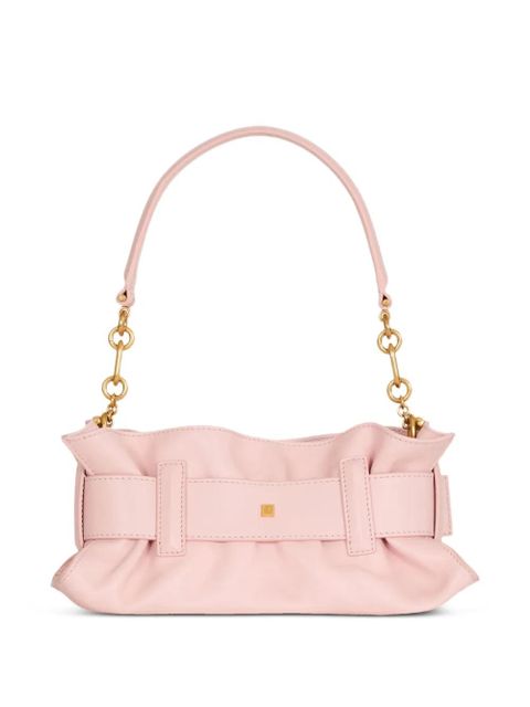 Balmain mini Anthem bag in smooth leather - Pink