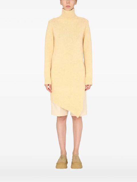 Jil Sander long-sleeve asymmetric sweater - Neutrals - zdjęcie produktu nr 1
