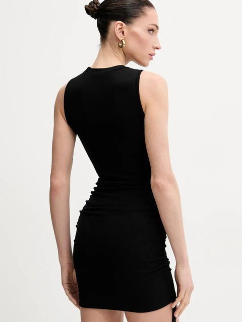La Mania sukienka kolor czarny mini dopasowana TASH.3