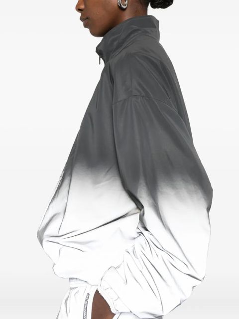 Alexander Wang reflective track jacket - Silver