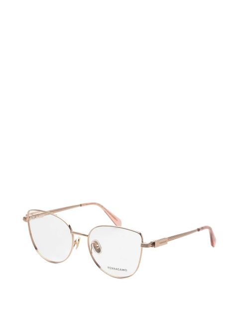Ferragamo cat-eye frame glasses - Pink - zdjęcie produktu nr 2