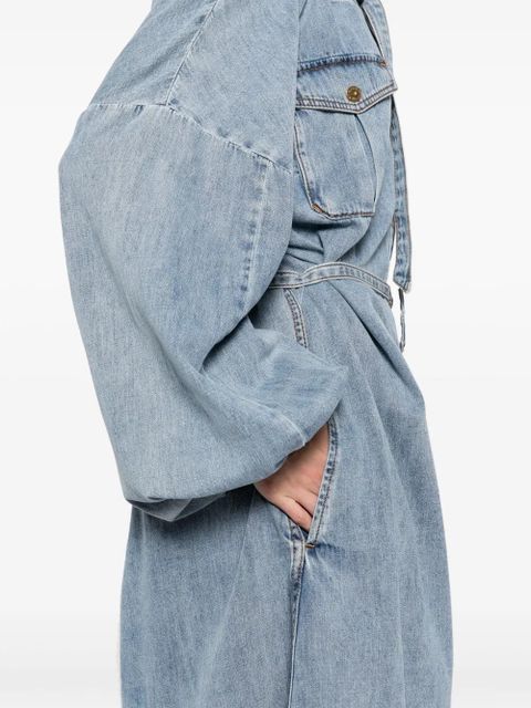ZIMMERMANN denim midi tunic - Blue