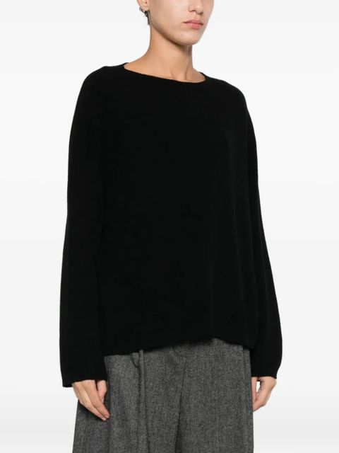 SOLOTRE round-neck sweater - Black