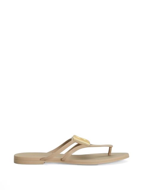 Dolce & Gabbana lights logo sandals - Neutrals - zdjęcie produktu nr 1