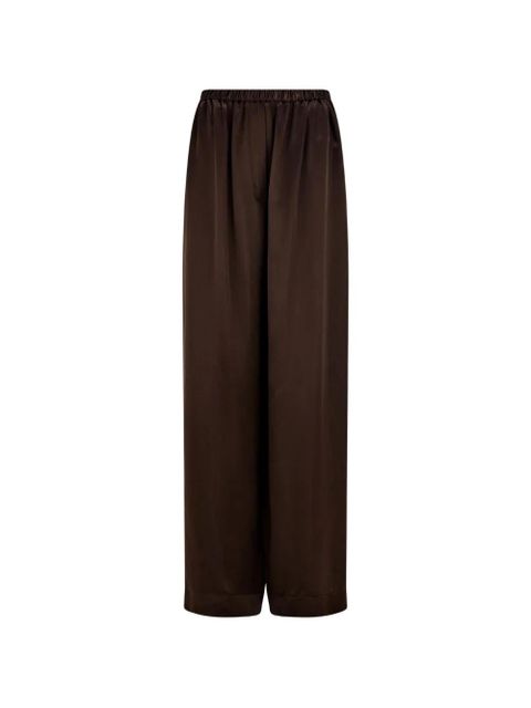 Ferragamo satin trouser - Brown - zdjęcie produktu nr 1
