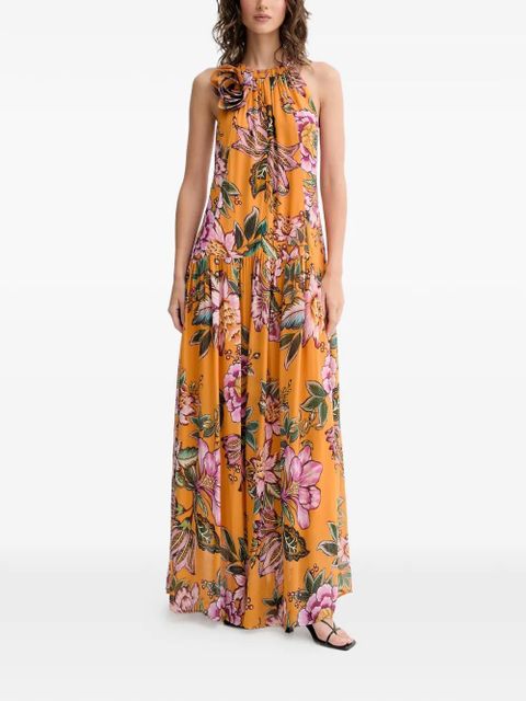FARM Rio Wonderful Bouquet maxi dress - Orange - zdjęcie produktu nr 1