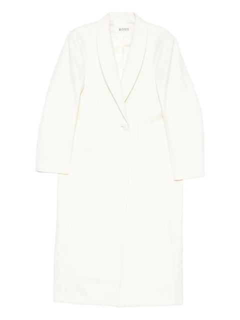 Róhe button-fastening coat - White - zdjęcie produktu nr 1
