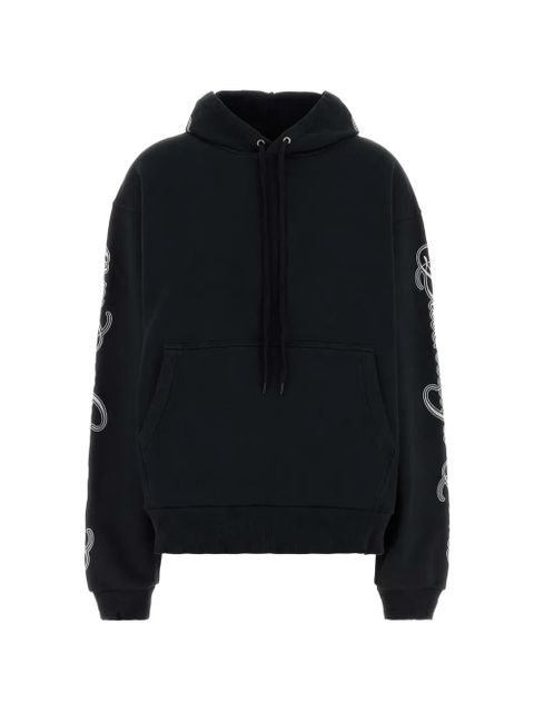 Balenciaga cotton hoodie - Black - zdjęcie produktu nr 1