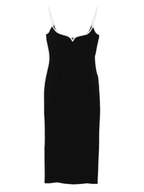 Paris Georgia Heart midi dress - Black - zdjęcie produktu nr 1