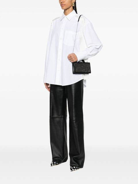 Marni crystal-embellished cross body bag - Black