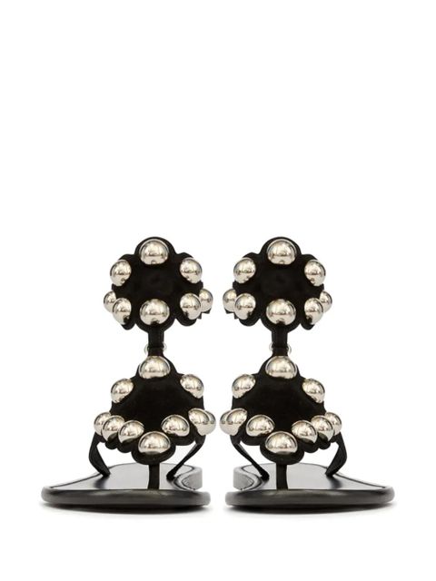 ISABEL MARANT Velvee sandals - Black