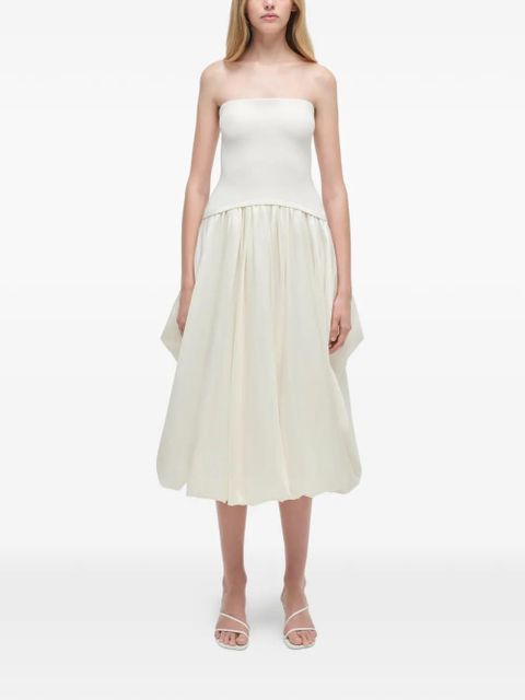 Simkhai Izzy strapless midi dress - White - zdjęcie produktu nr 2