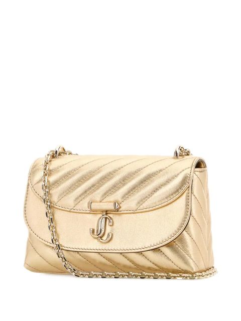 Jimmy Choo Curve quilted chain shoulder bag - Yellow - zdjęcie produktu nr 2