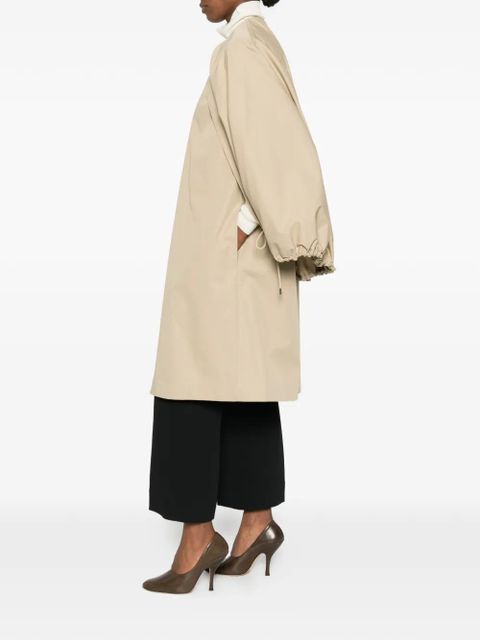 TOTEME detachable-cape coat - Neutrals - zdjęcie produktu nr 2